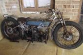 Rare 1923 DOUGLAS RA RACING motorcycle, OHV 500cc for sale