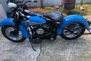 Picture 2 - 1942 Harley-Davidson Other, Blue motorbike