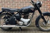 1951 BSA A10 Golden Flash 650cc, restoration project with V5C doc for sale