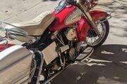 Picture 2 - 1966 Harley-Davidson Other, red and white motorbike