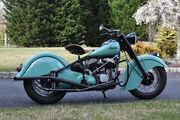 Picture 4 - 1950 Indian Chief, Green motorbike