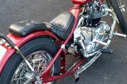 Picture 4 - 1967 Triumph Bonneville, Burgundy motorbike