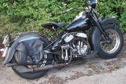Picture 8 - Harley-Davidson WLA 1942, Black motorbike