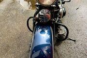Picture 6 - 1941 Harley-Davidson in blue motorbike