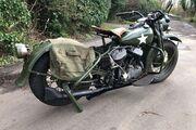 Picture 3 - Harley-Davidson WLA 45 with hand clutch as well as the foot clutch motorbike