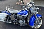 Picture 3 - 1965 Harley-Davidson in Blue/Burch White motorbike