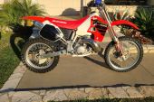 2001 Honda CR in Red, VIN JH2PE023X1M000757 for sale