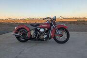 Picture 2 - 1947 Harley-Davidson FL, in Red motorbike