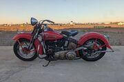 Picture 6 - 1947 Harley-Davidson FL, in Red motorbike