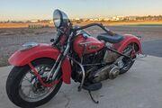 Picture 8 - 1947 Harley-Davidson FL, in Red motorbike