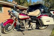 Picture 2 - 1967 Harley-Davidson in Sparkling Burgundy/Birch White motorbike