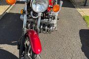 Picture 2 - Honda CBX 1000 motorcycle in metallic red motorbike