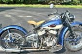 1942 Harley-Davidson Other, in Blue/Birch White for sale