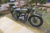 1946 BSA M20 EX ARMY CLASSIC MOTOR CYCLE for sale