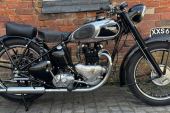 1947 Triumph 3T, 350cc, unfinished restoration, match eng. frame, V5C for sale