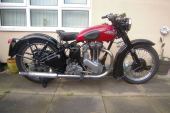 ARIEL NG 350cc 1948 RIGID CLASSIC VINTAGE MOTORCYCLE EASY PROJECT for sale