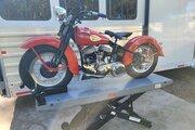 1946 Harley-Davidson WL, in Red