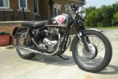 BSA ROCKET GOLDSTAR REP WITH TWIN CARBS FAST BIKE MUCH ADMIRED for sale