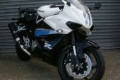 Brand NEW Hyosung GT650R GT 650 R V-Twin Sports / Fully Faired. Black / White for sale