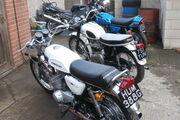 Picture 5 - 1969 Kawasaki H1 IN White Restored motorbike