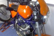 Picture 6 - Buell S1 Lightning Classic, Many mods, Chain drive conversion, Orange and Purple motorbike