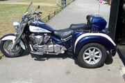 Picture 3 - Road Legale Trike 2009 Suzuki VLR 1800 RT Trike Blue motorbike
