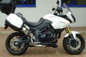 Triumph TIGER 1050 ABS SE IN CRYSTAL White AND ARROW EXHAUST for sale