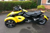 2008 58 Reg CAN-AM SPYDER, Semi-Automatic with 3860 miles for sale