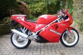 Ducati 851 RED 1991 ONE OWNER From NEW 2600 Miles SOLD for sale
