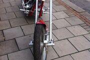 Picture 2 - Harley Style Choppper 102 Miles From New 2002 Bourgets Python in Red motorbike