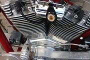 Picture 7 - Harley Style Choppper 102 Miles From New 2002 Bourgets Python in Red motorbike