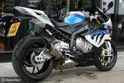 Picture 2 - 2012 BMW S1000RR ABS Tri-Colour, Red/White/Blue Akrapovic End Can, Heated Grips motorbike