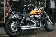 Picture 3 - Harley-Davidson 2009 Dyna Wide Glide FXDWG Yellow Flame Custom Stage 1 motorbike