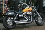 Picture 7 - Harley-Davidson 2009 Dyna Wide Glide FXDWG Yellow Flame Custom Stage 1 motorbike