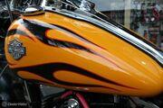 Picture 9 - Harley-Davidson 2009 Dyna Wide Glide FXDWG Yellow Flame Custom Stage 1 motorbike