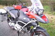 Picture 6 - 2012 BMW R 1200 GS Adventure TU in Red with BMW Panniers motorbike