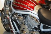 2002 Harley-Davidson VRSCA V-ROD SILVER/RED MINT CONDITION WITH QUALITY EXTRAS for sale