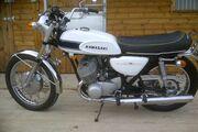 Picture 6 - 1969 Kawasaki H1 Mach III motorbike