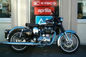Royal Enfield 500 Classic Chrome and Black finnish. for sale