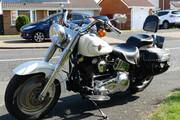 Picture 2 - 2000 Harley-Davidson Fat Boy Pearl white motorbike