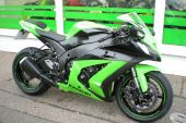 2013 Kawasaki ZX10R / JCF / Green & Black for sale