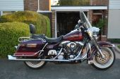 Harley-Davidson ROAD KING RETRO STYLED BEAUTIFUL EXAMPLE MAUVE/RED for sale