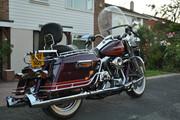 Picture 4 - Harley-Davidson Road King Retro Styled Beautiful Example, Mauve and Red motorbike