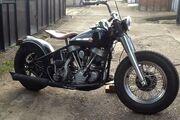 Picture 6 - 1955 Harley-Davidson Panhead Bobber motorbike