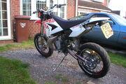 Picture 3 - 2012 CPI Supercross SM 50 in White & Red, SX Supermoto Moped 50cc Moto Cross Style Bike motorbike