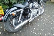 Picture 2 - 2007 Harley XL883L Sportster in Black, Only 1300 Miles motorbike