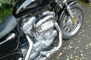 Picture 5 - 2007 Harley XL883L Sportster in Black, Only 1300 Miles motorbike