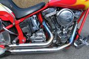 Picture 6 - 2005 Harley-Davidson Softail Custom Chrome Red & Yellow motorbike
