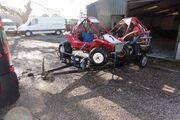 Picture 8 - Honda Pilot FL400R x2 buggy ATV Quad, A Pair with New & Used Parts & Trailer motorbike