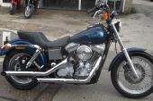 1998 Harley-Davidson FXD 1340 EVO BLUE GENUINE Very LOW MILEAGE for sale